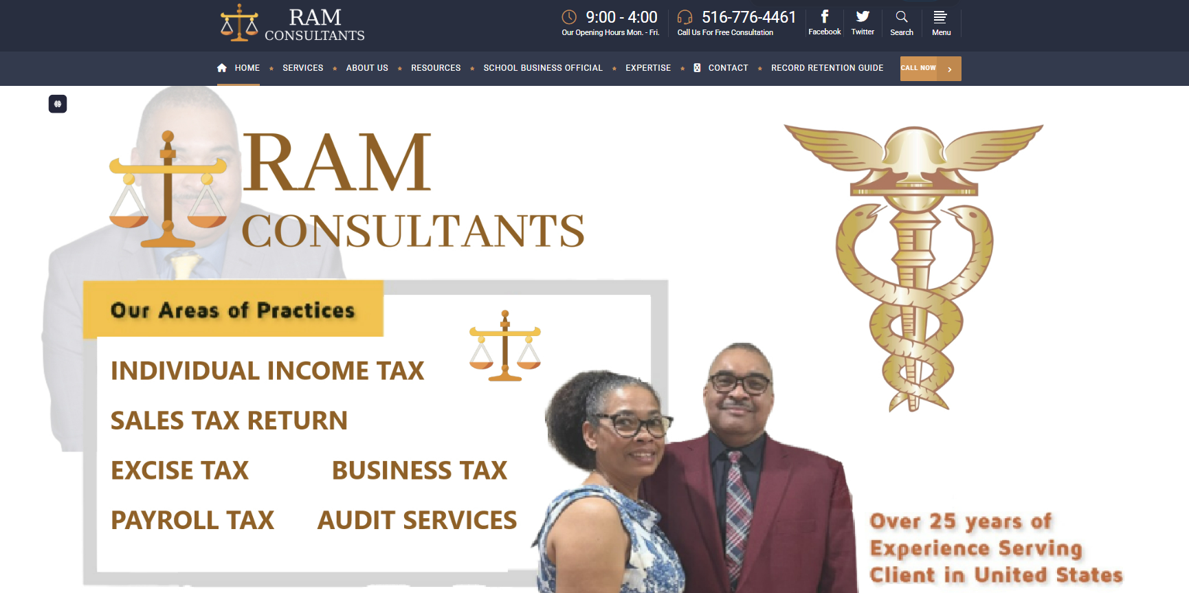 Ram Consultant Website